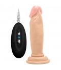 VIBRADOR REALISTA REALROCK 6” BLANCO