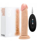 REALROCK 8” REALISTIC VIBRATOR WHITE