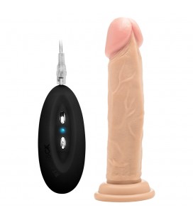 REALROCK 8” REALISTIC VIBRATOR WHITE