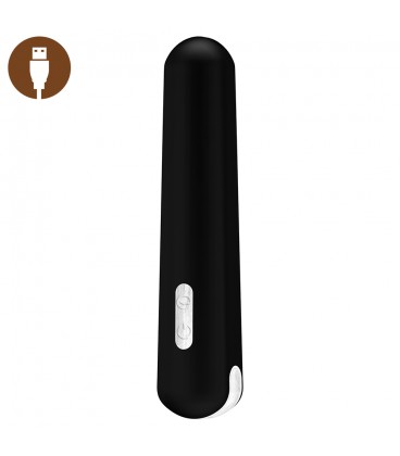 VIBRADOR RECARGABLE MIKI BOOM NEGRO