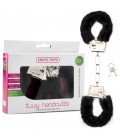 ALGEMAS COM PELUCHE FURRY HANDCUFFS PRETAS