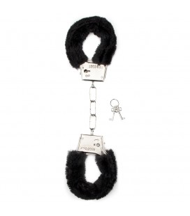 ALGEMAS COM PELUCHE FURRY HANDCUFFS PRETAS