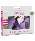 ALGEMAS COM PELUCHE FURRY HANDCUFFS LILASES