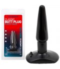 DOC JOHNSON CLASSIC BUTT PLUG BLACK SMALL