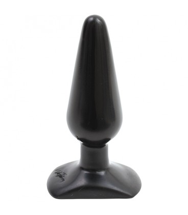 DOC JOHNSON CLASSIC BUTT PLUG BLACK MEDIUM