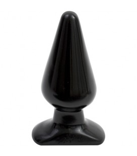 DOC JOHNSON CLASSIC BUTT PLUG BLACK LARGE