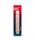 DOC JOHNSON QUIVERING COCK 10'' VIBRATOR WHITE