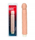 DOC JOHNSON QUIVERING COCK 10'' VIBRATOR WHITE