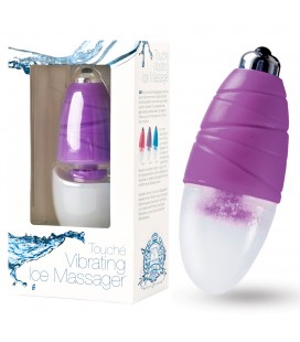 MASSAJADOR TOUCHÉ VIBRATING ICE MASSAGER ROXO