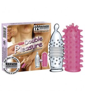 CONDONES DOUBLE PLEASURE 12 UNIDADES