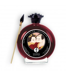 TINTA CORPORAL SHUNGA ESPUMANTE MORANGO 100ML