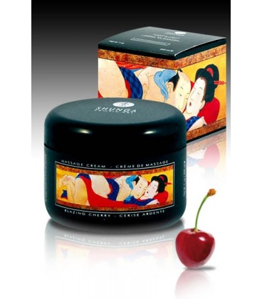 SHUNGA MASSAGE CREAM CHERRY