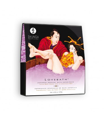 SAIS DE BANHO SHUNGA LOVE BATH SENSUAL LOTUS 650GR