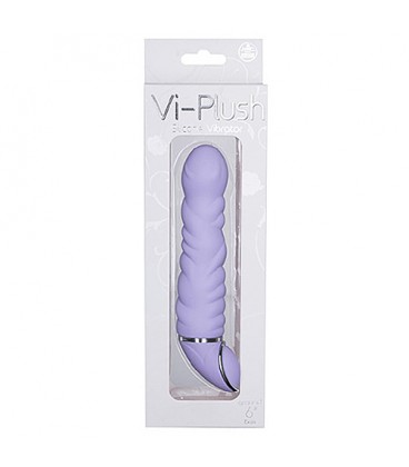 VI-PLUSH VIBRATOR 6'' PURPLE