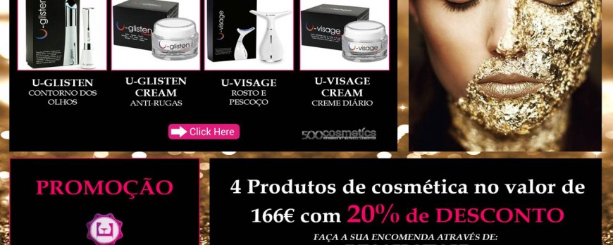 500 Cosmetics . Cuidado e rejuvenescimento facial...